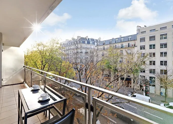 公寓 Champs-elysees - Arc De Triomphe - Wagram - 5p-1br 巴黎